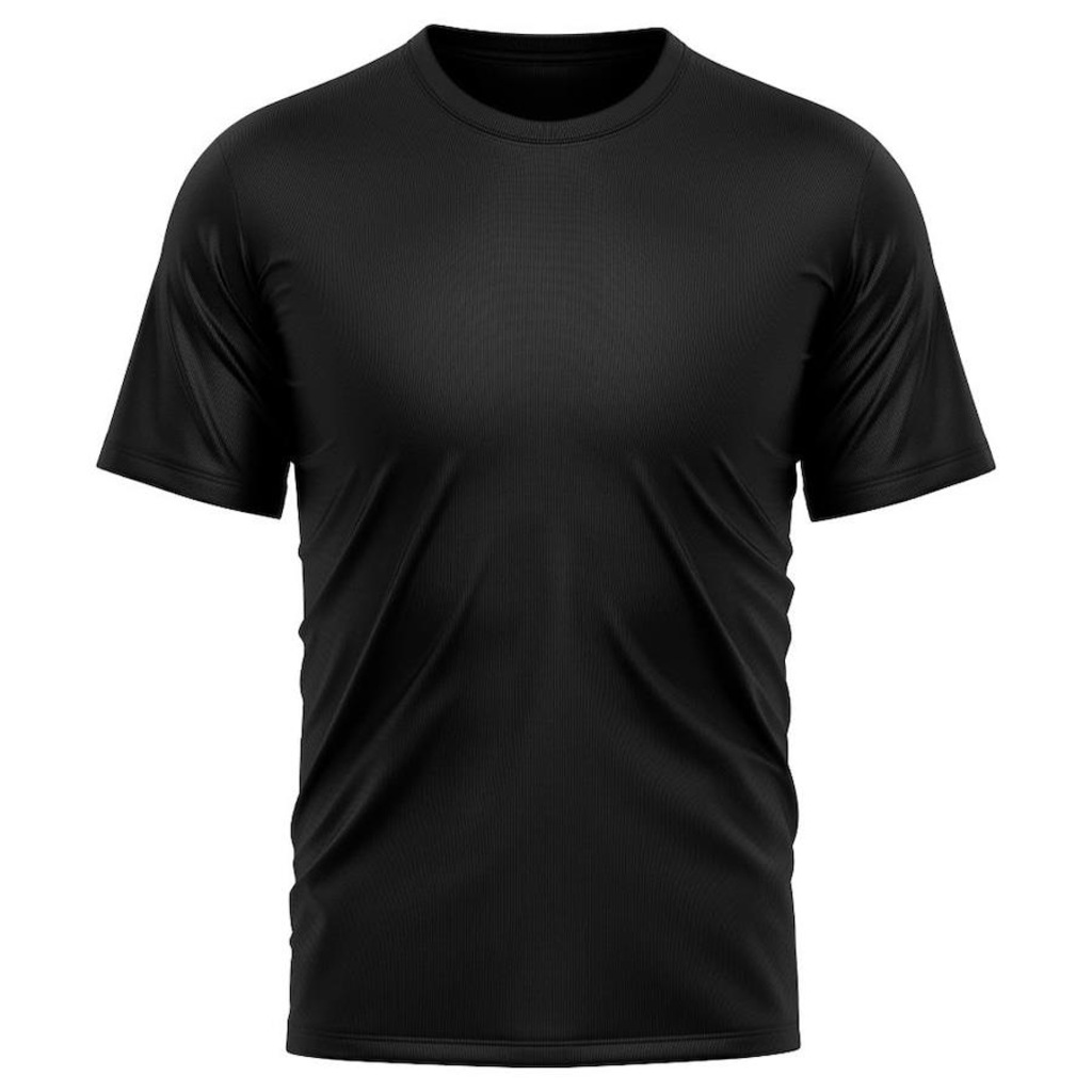 Imagem 2 do produto Camiseta Whats Wear Lisa Dry Fit com Proteção Solar UV - Masculina - 9 Unds