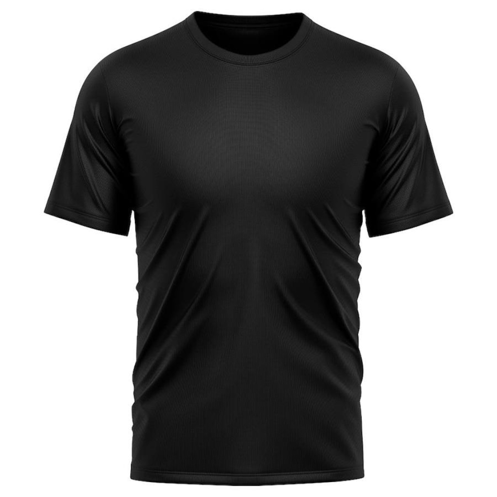 Imagem 2 do produto Camiseta Whats Wear Lisa Dry Fit com Proteção Solar UV - Masculina - 2 Unds