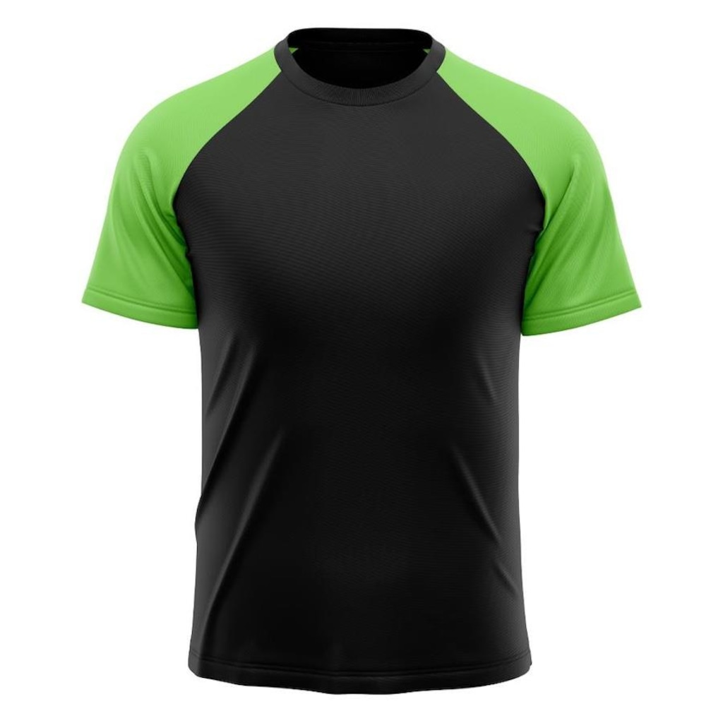 Imagem 2 do produto Camiseta Whats Wear Raglan Dry Fit com Proteção Solar UV - Masculina - 3 Unds