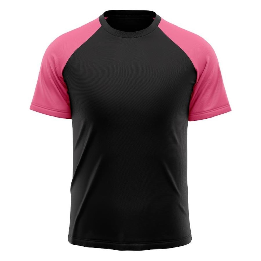 Imagem 4 do produto Camiseta Whats Wear Raglan Dry Fit com Proteção Solar UV - Masculina - 3 Unds