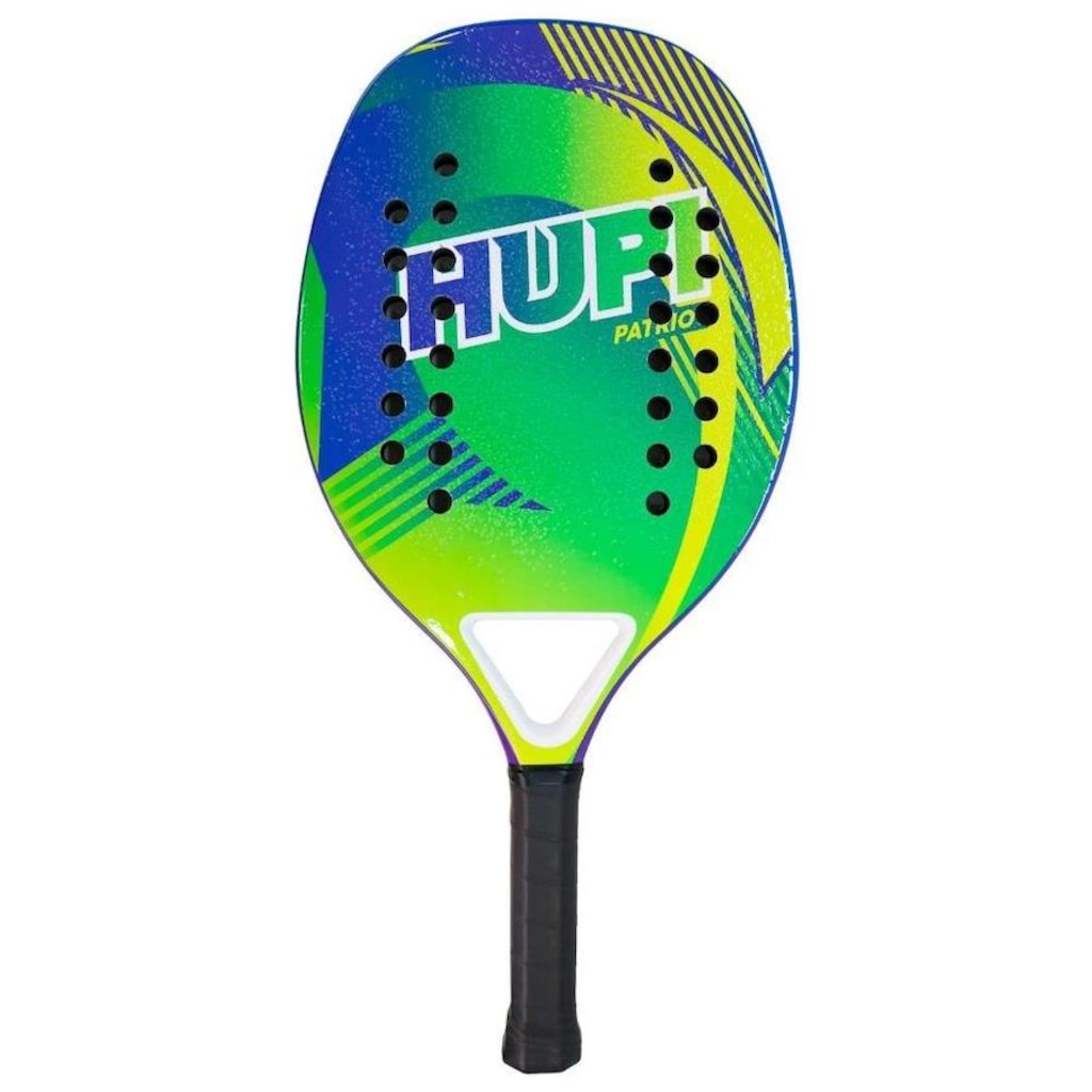 Imagem 2 do produto Raquete de Beach Tennis HUPI Carbon/Fiberglass Patriot