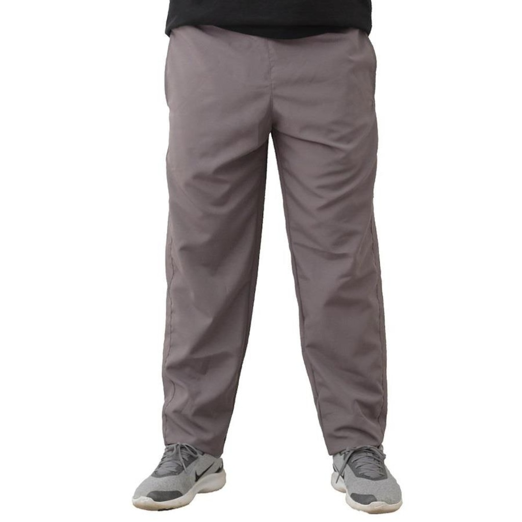 Imagem 2 do produto Calça Tactel Black Bear Lisa Esportiva com Bolsos - Masculina