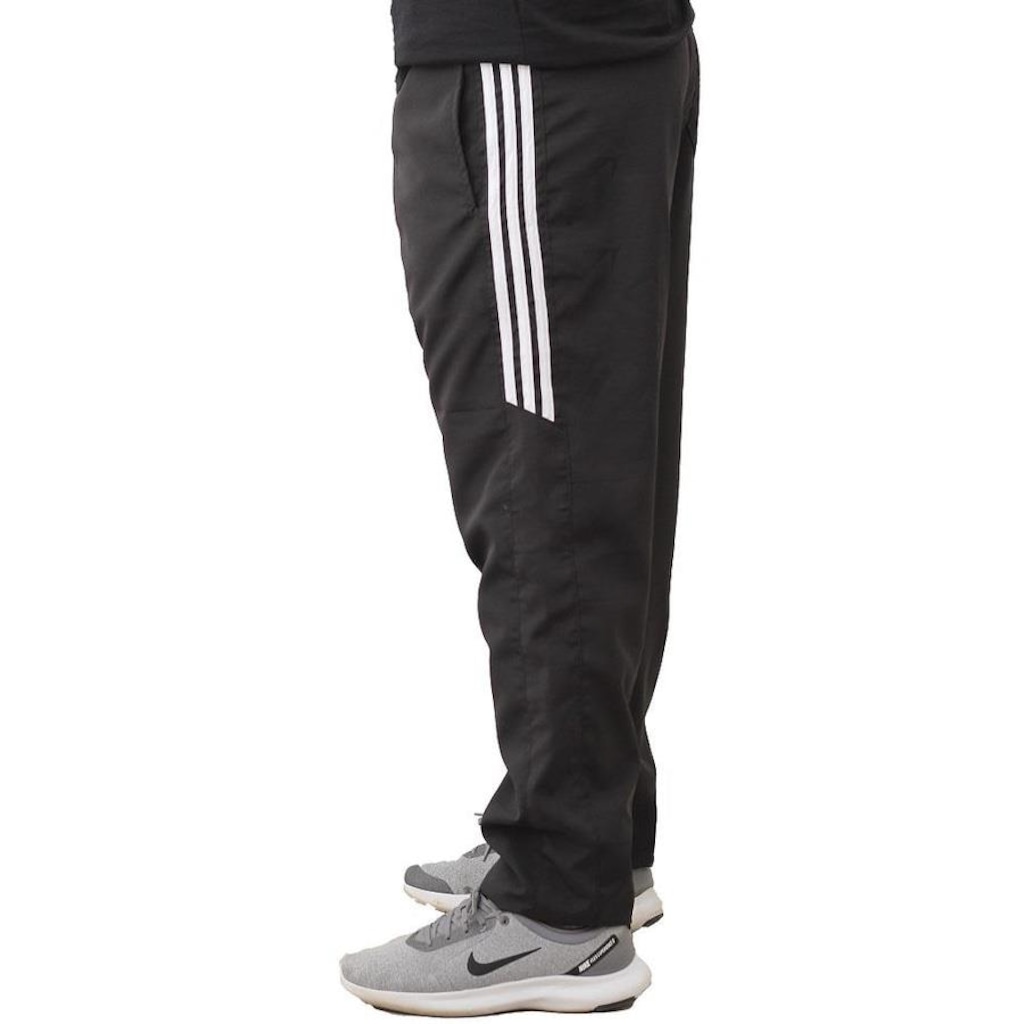 Imagem 2 do produto Calça Tactel Black Bear Lisa Esportiva com Bolsos - Masculina