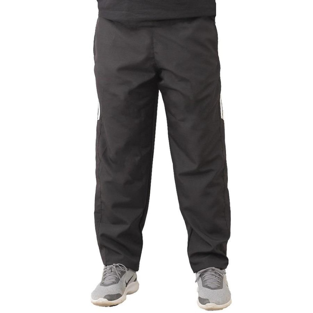 Imagem 3 do produto Calça Tactel Black Bear Lisa Esportiva com Bolsos - Masculina