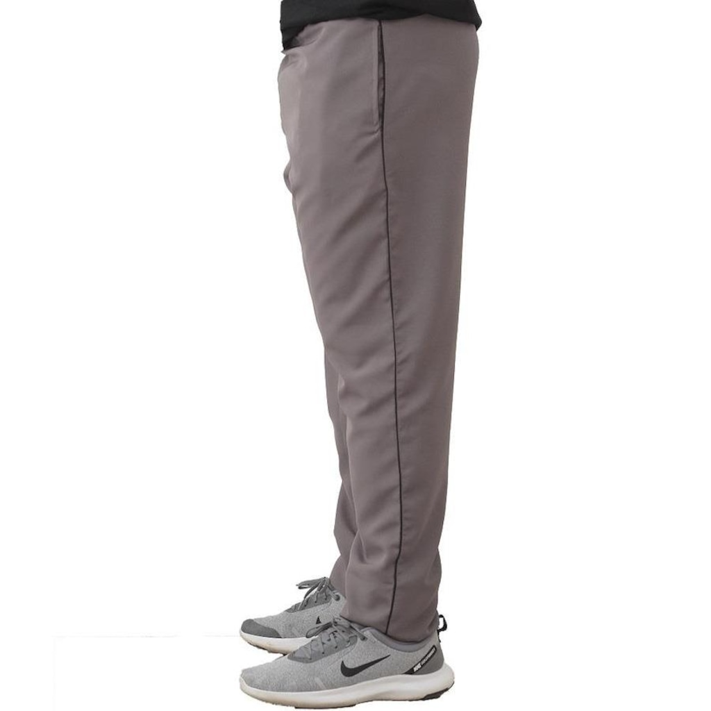 Imagem 2 do produto Calça Tactel Black Bear Lisa Esportiva com Bolsos - Masculina