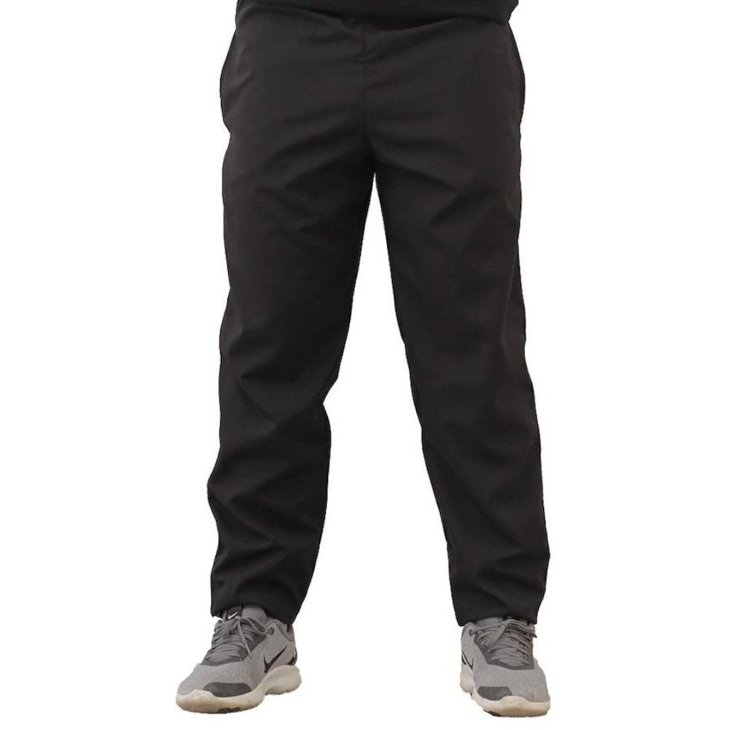 Imagem 3 do produto Calça Tactel Black Bear Lisa Esportiva com Bolsos - Masculina