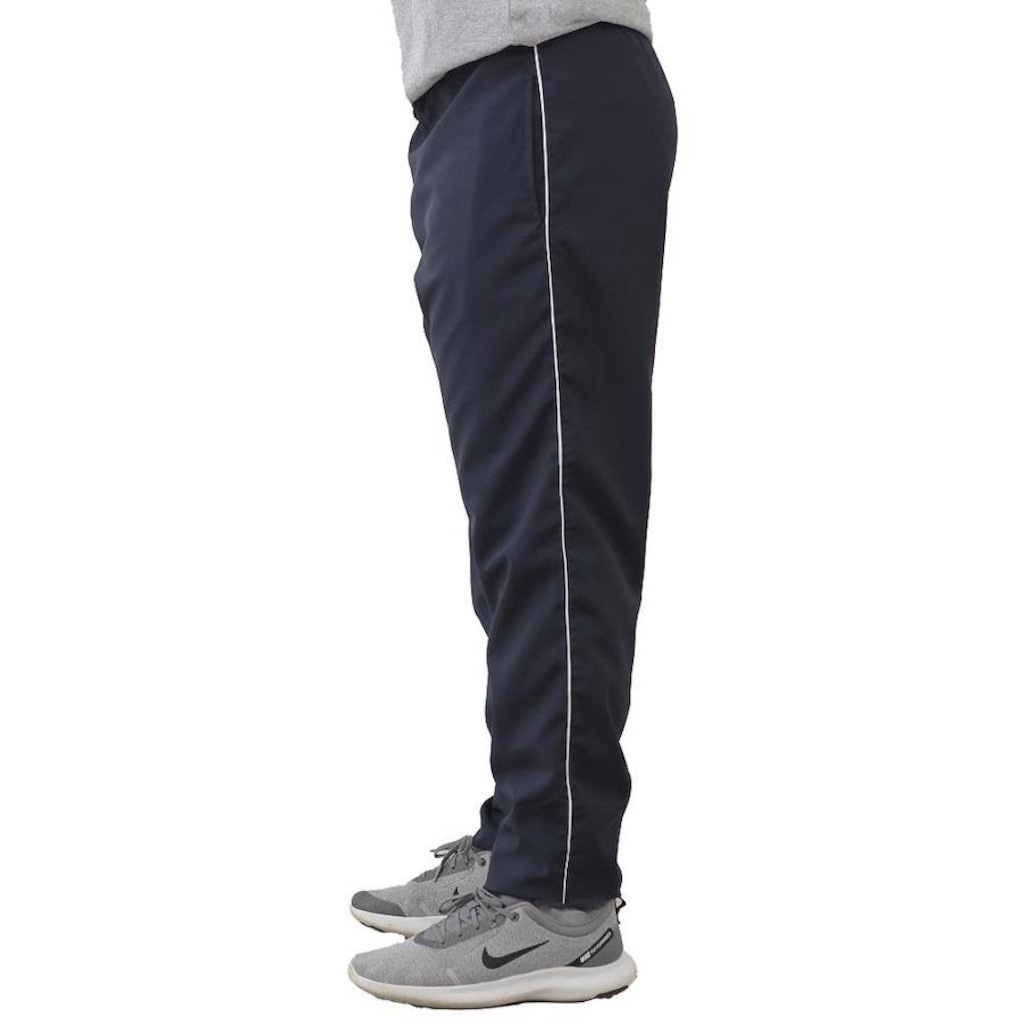 Imagem 2 do produto Calça Tactel Black Bear Lisa Esportiva com Bolsos - Masculina