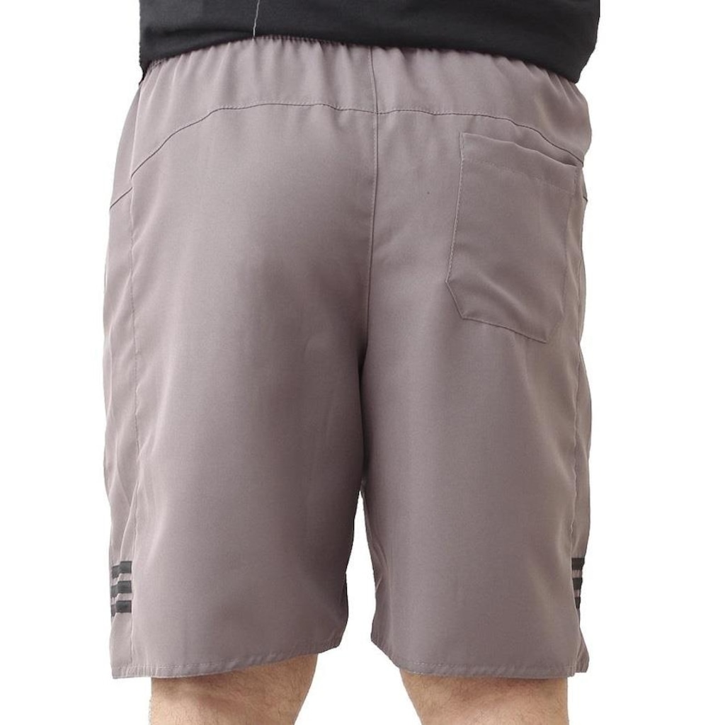 Imagem 4 do produto Bermuda Tactel Black Bear Lisa Esportiva com Bolsos - Masculina