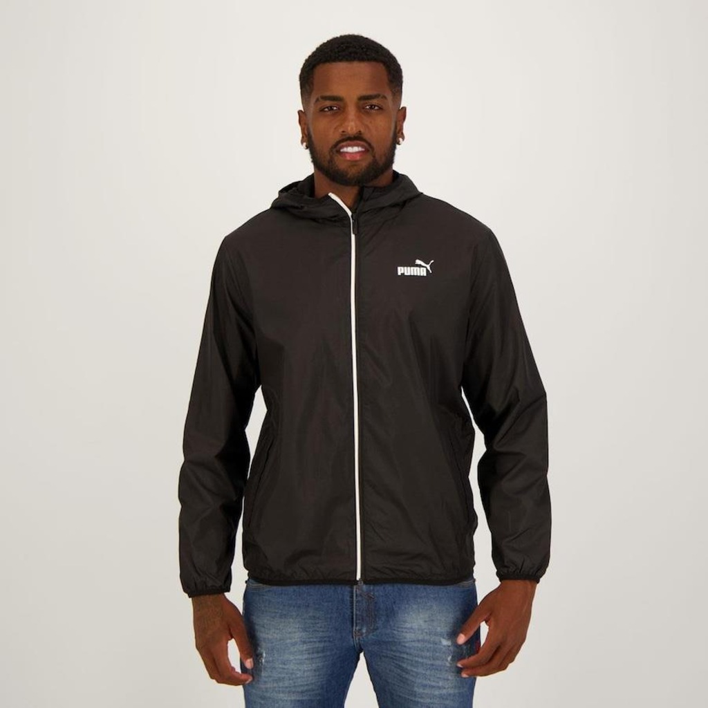 Imagem 1 do produto Jaqueta com Capuz Puma Corta Vento ESS Solid - Masculina