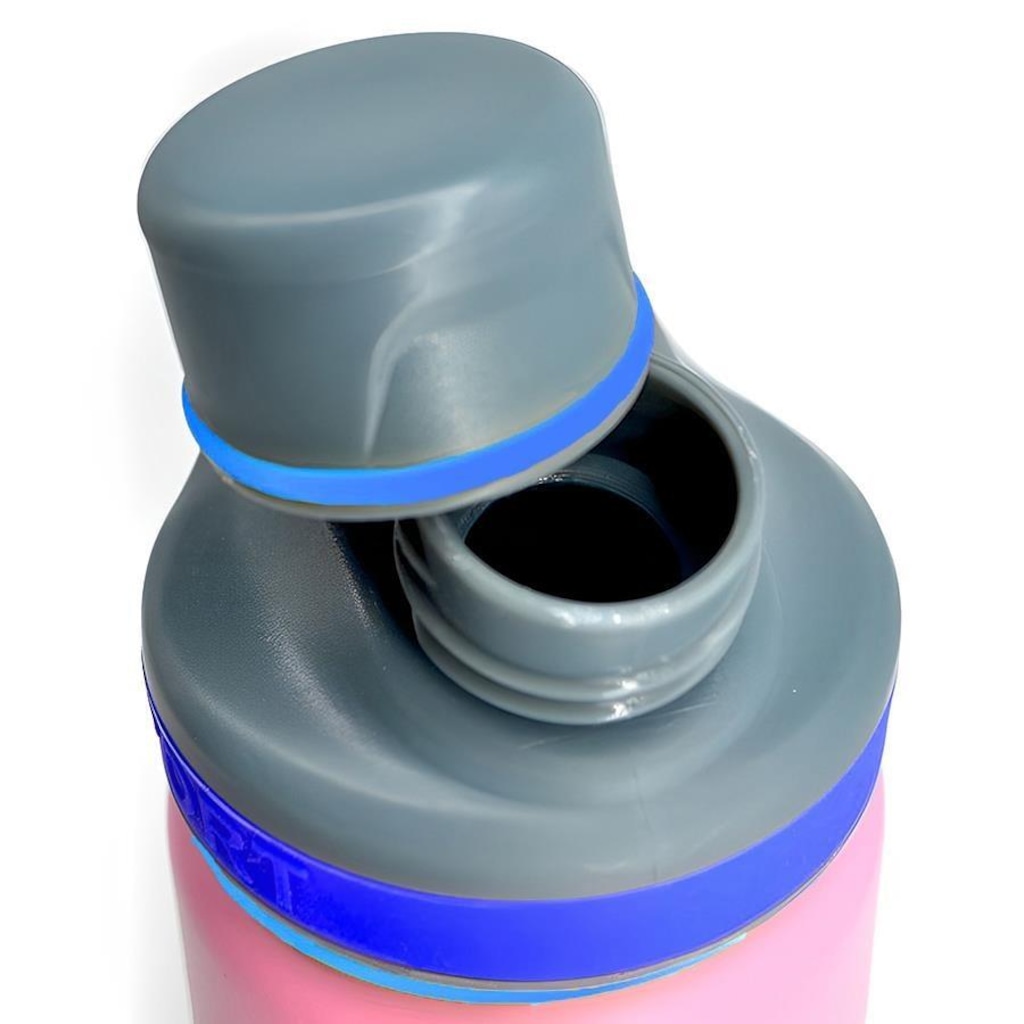 Imagem 2 do produto Garrafa Térmica Gold Sports Good Happy - 750ml