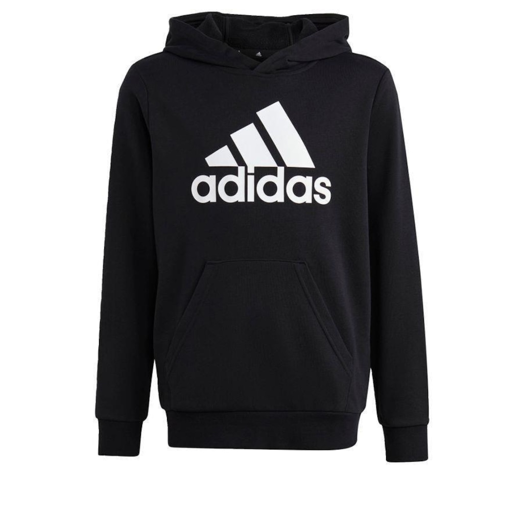 Imagem 2 do produto Blusão de Moletom com Capuz adidas Algodão Big Logo Essentials - Infantil