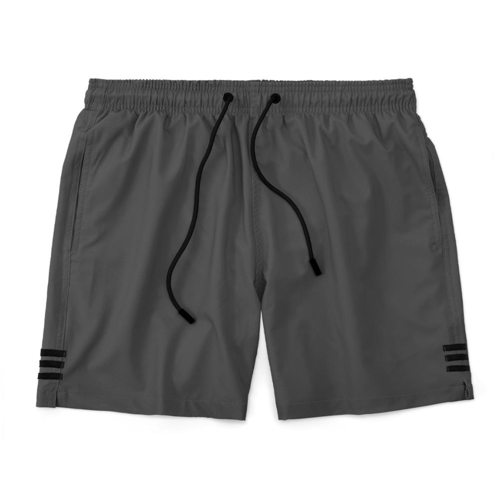 Imagem 5 do produto Kit Bermudas Tactel Black Bear com Bolsos e Listras - 3 Unidades - Masculina