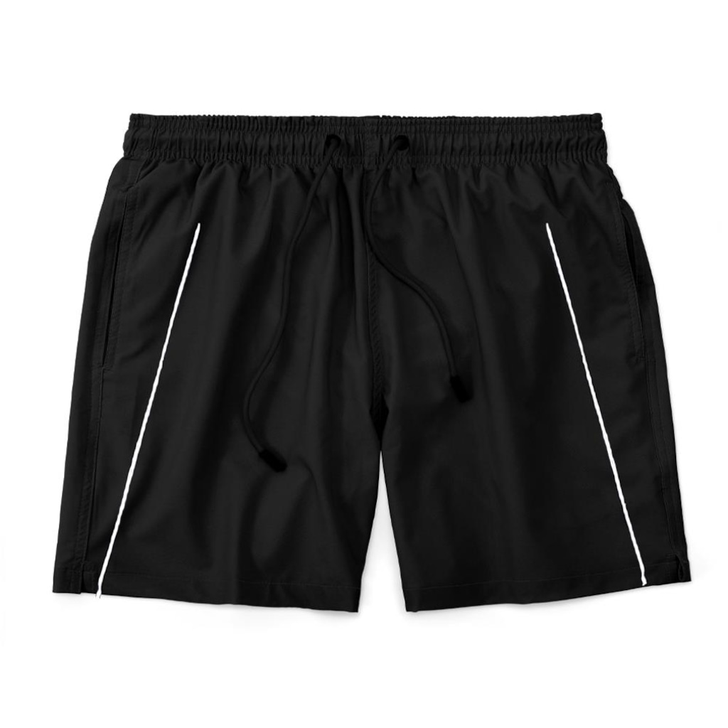 Imagem 2 do produto Kit Bermudas Tactel Black Bear com Bolsos e Listras - 2 Unidades - Masculina