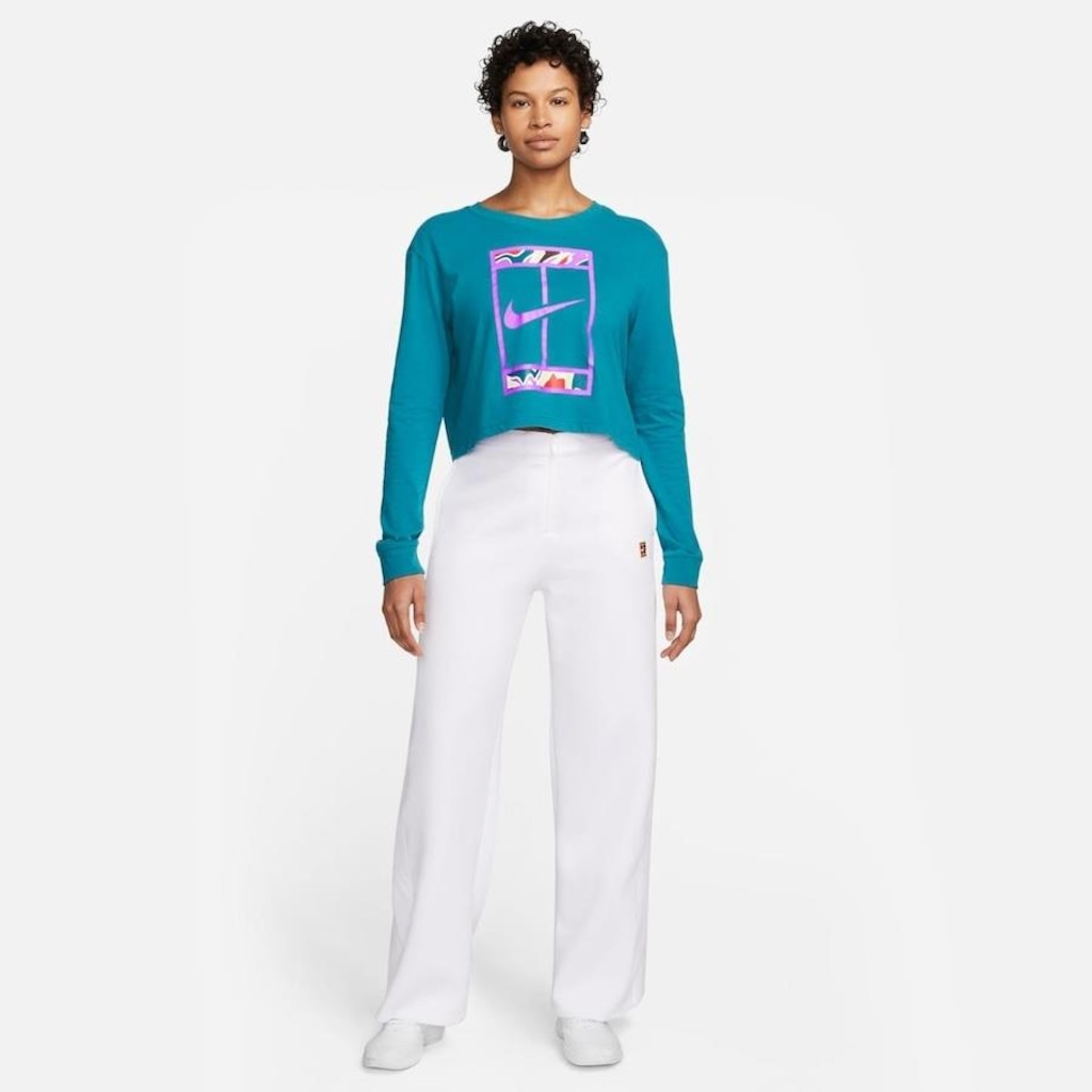 Imagem 5 do produto Camiseta NikeCourt Dri-FIT Slam - Feminina