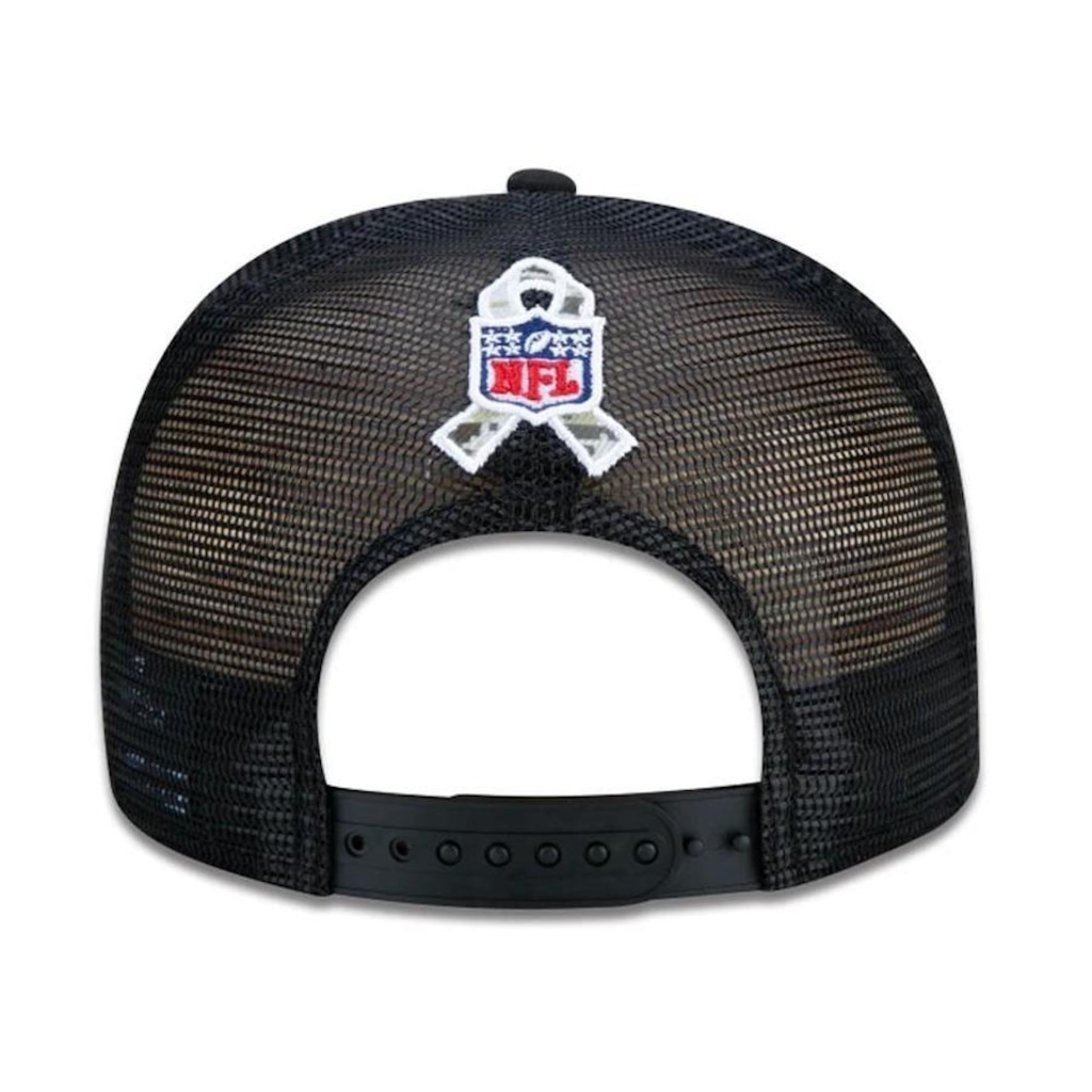 Imagem 2 do produto Boné Aba Reta New Era NFL 950 Salute To Service Trucker - Snapback - Adulto