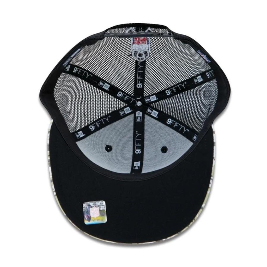 Imagem 5 do produto Boné Aba Reta New Era NFL 950 Salute To Service Trucker - Snapback - Adulto