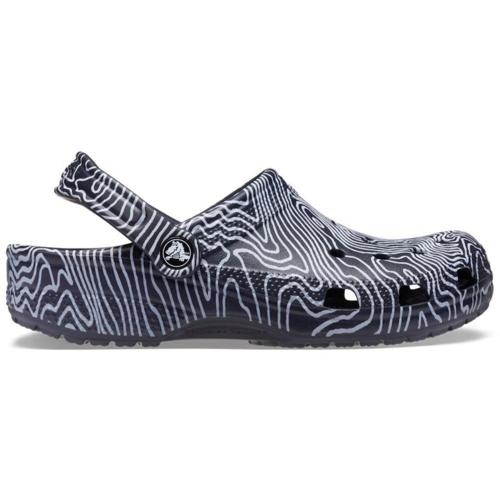Imagem 1 do produto Sandália Crocs Classic Topographic Clog Deep - Unissex