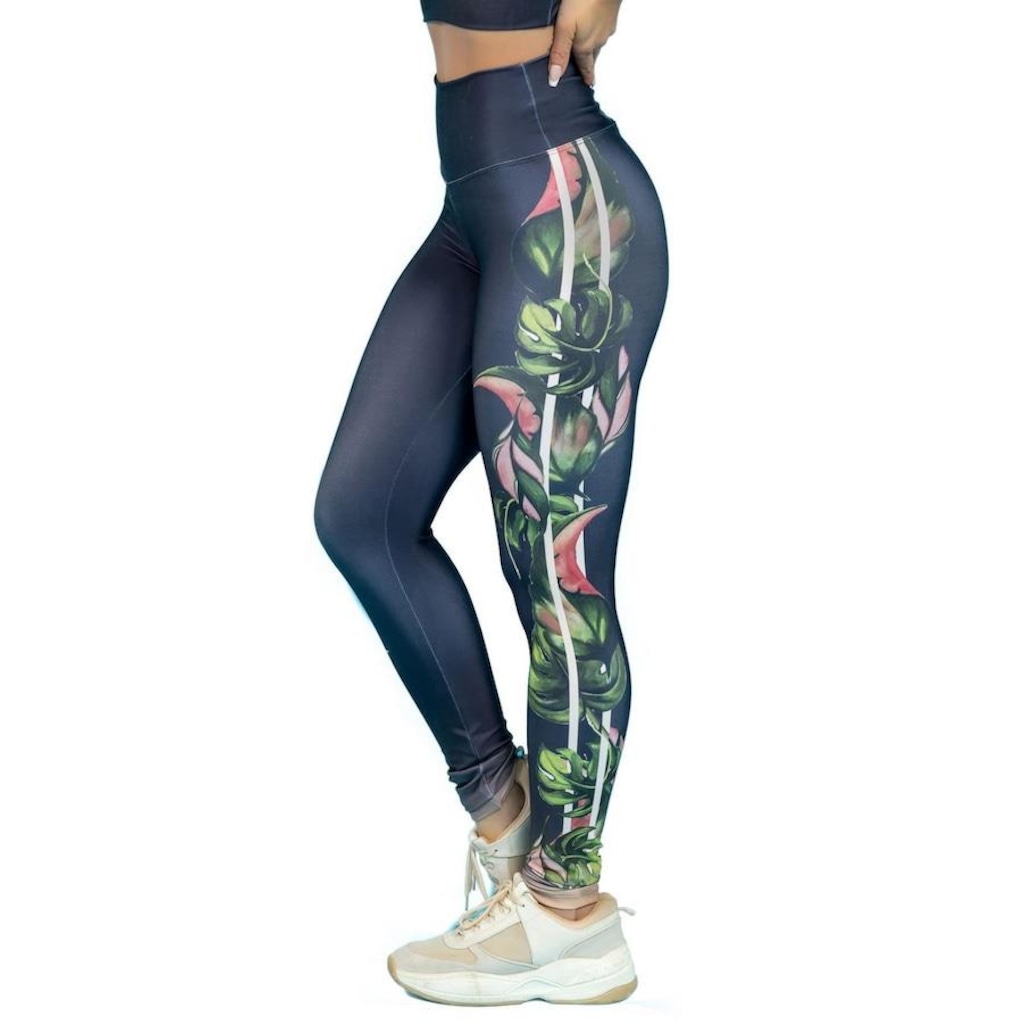 Imagem 2 do produto Calça Legging Manalinda Floral - Feminina