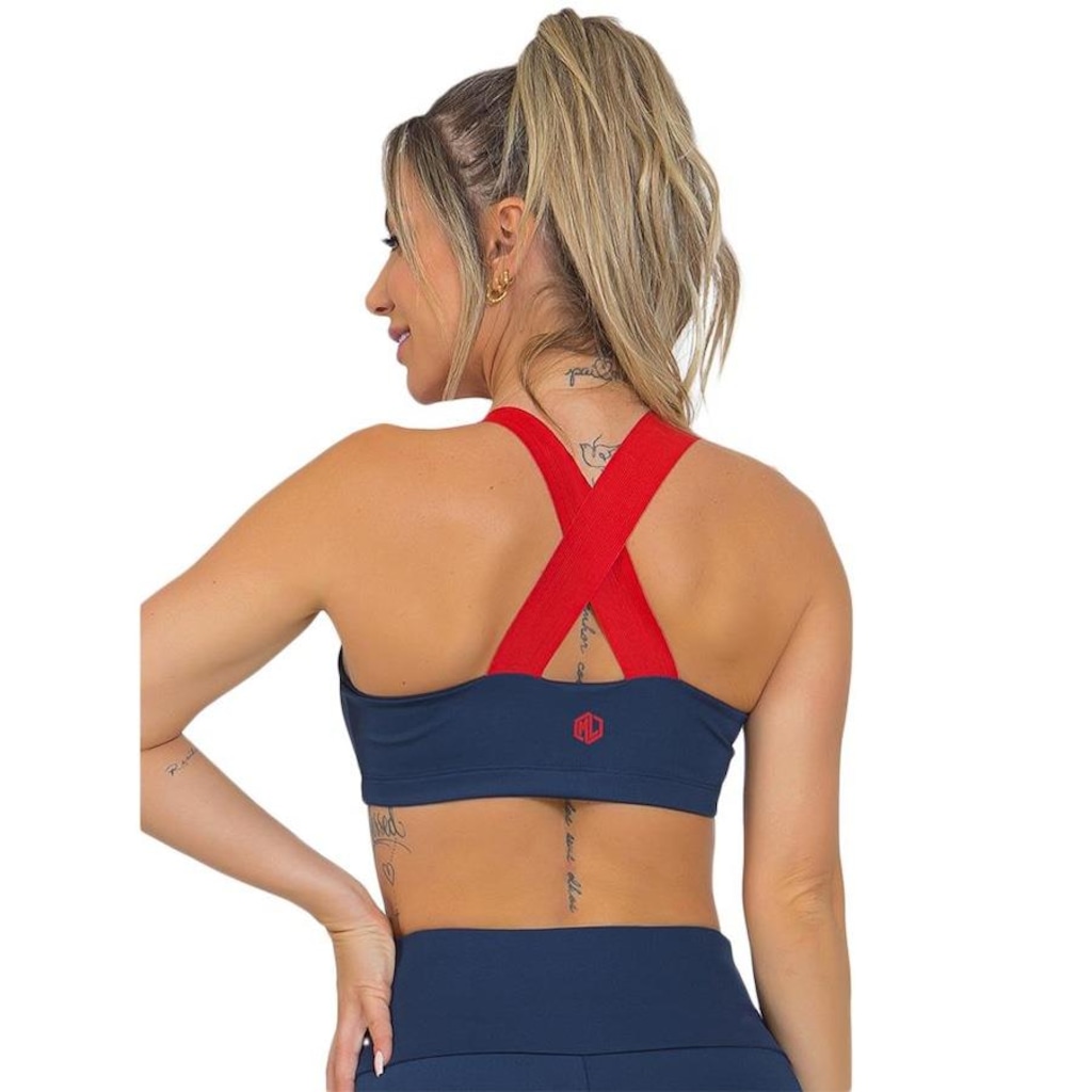 Imagem 2 do produto Top Fitness sem Bojo Manalinda Neon - Feminino