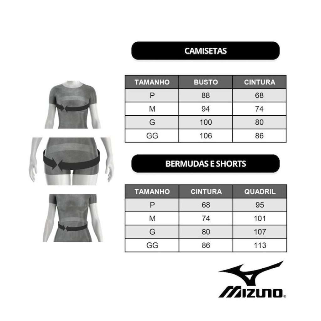 Imagem 4 do produto Camiseta Mizuno Manga Longa Nirvana - Feminina