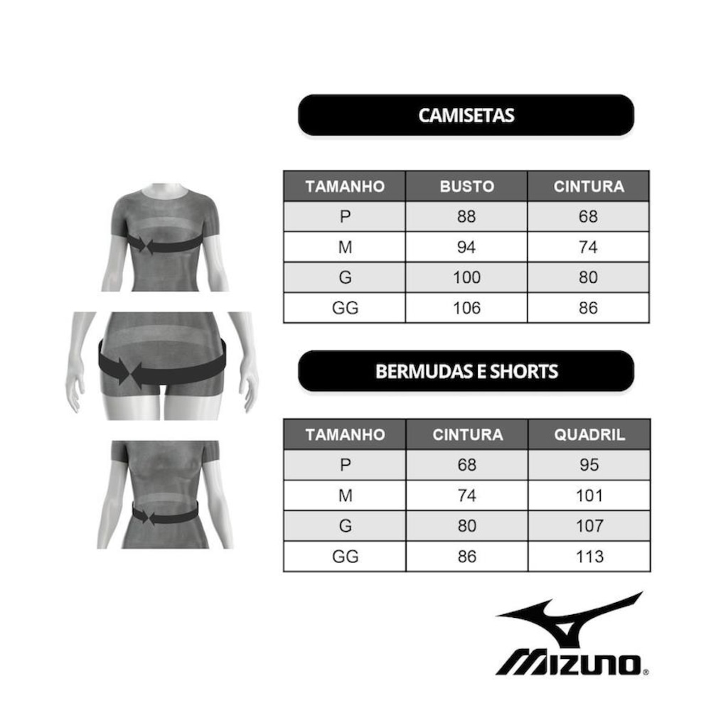 Imagem 4 do produto Camiseta Mizuno Manga Longa Nirvana - Feminina