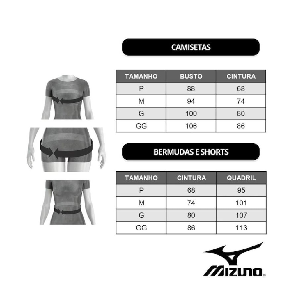 Imagem 5 do produto Camiseta Mizuno Nirvana New - Feminina