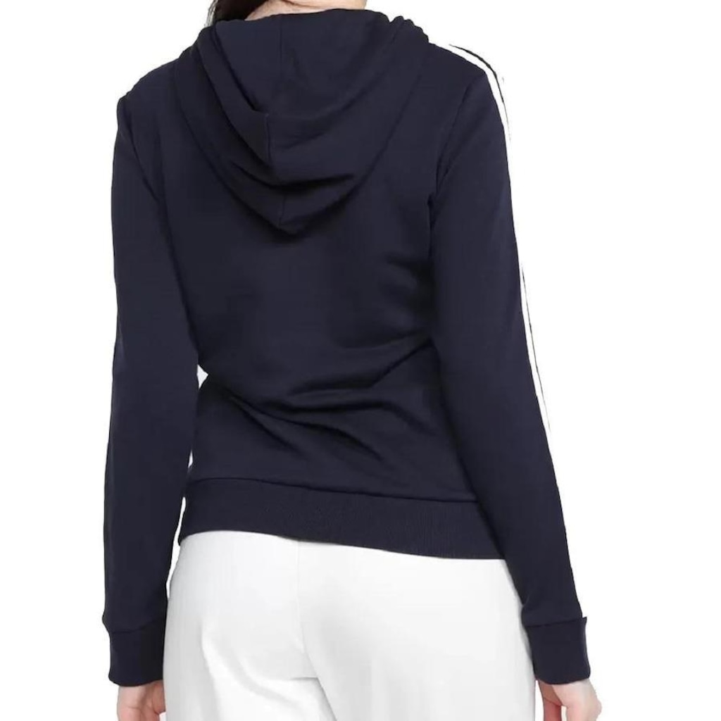 Imagem 2 do produto Jaqueta com Capuz adidas 3S Ft Fz R Hd - Feminina