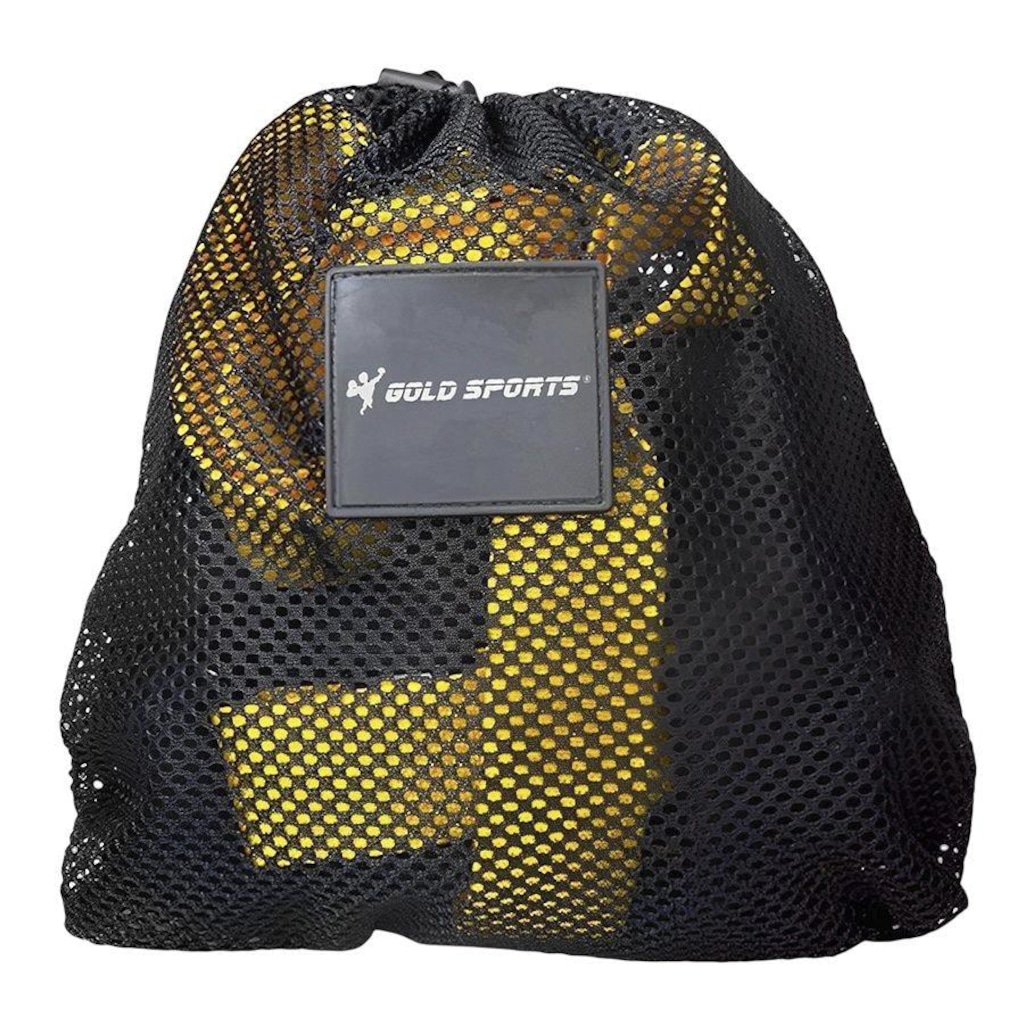 Imagem 2 do produto kit Fita de SuspensãoTrx Gold Sports + Bolsa Transporte + 1 Mosquetão de Aço - 150 Kg