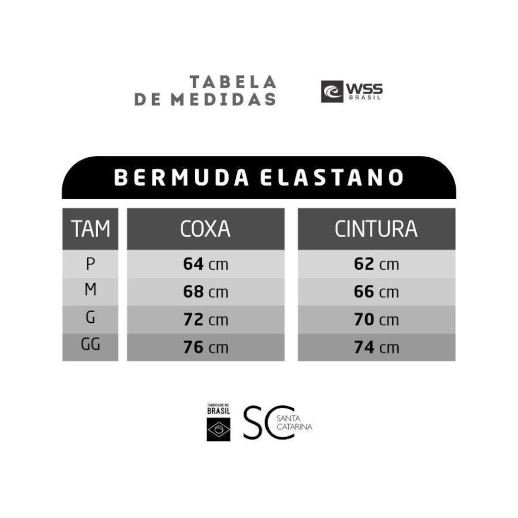 Imagem 5 do produto Shorts WSS Diamond Colors Elastano Premium - Feminino