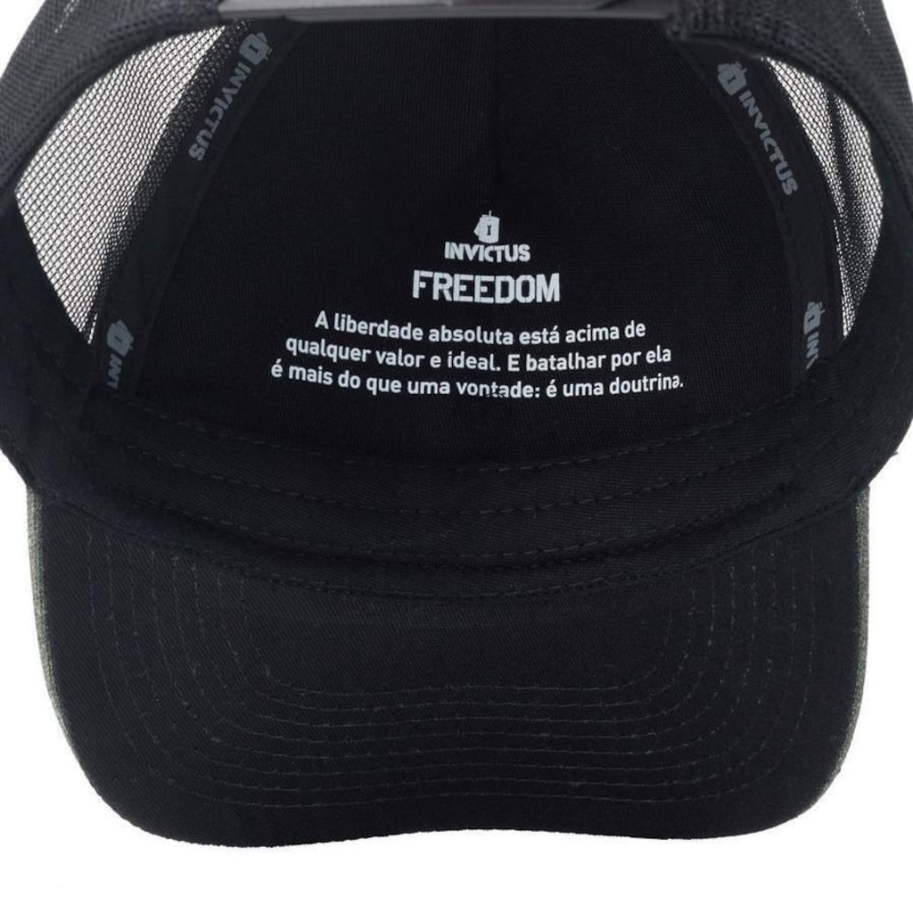 Imagem 2 do produto Boné Aba Curva Invictus Tático Choice Of Freedom American Trucker - Snapback - Adulto
