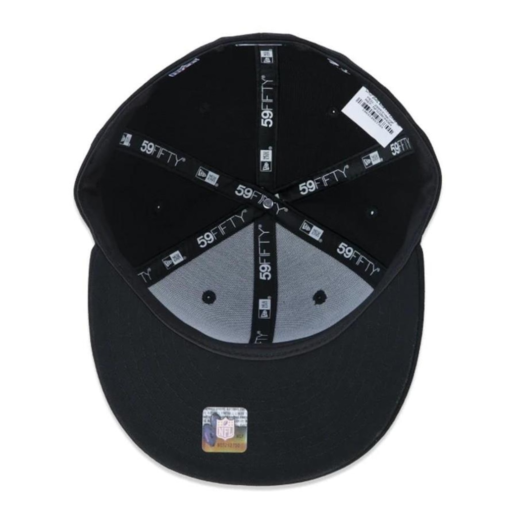 Imagem 5 do produto Boné Aba Reta New Era Green Bay Packers 5950 NFL - Fechado - Adulto