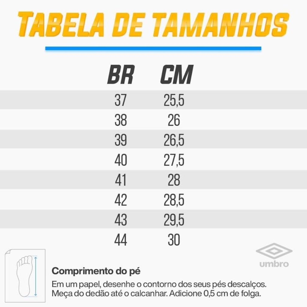 Imagem 4 do produto Chuteira Futsal Umbro Fifty 4 Masculino