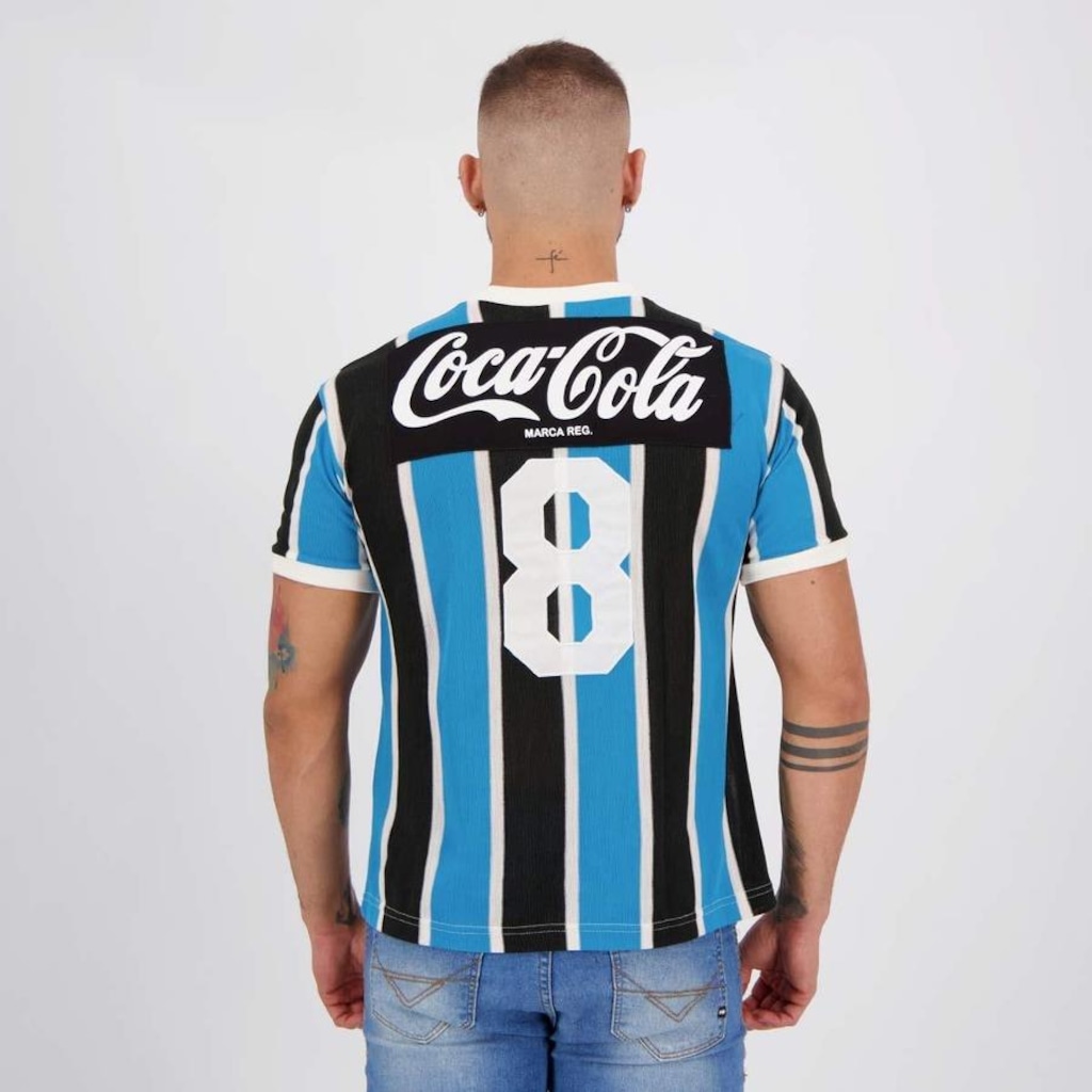 Imagem 3 do produto Camisa do Grêmio Retrô 1989 N° 8 Futfanatics - - Masculina