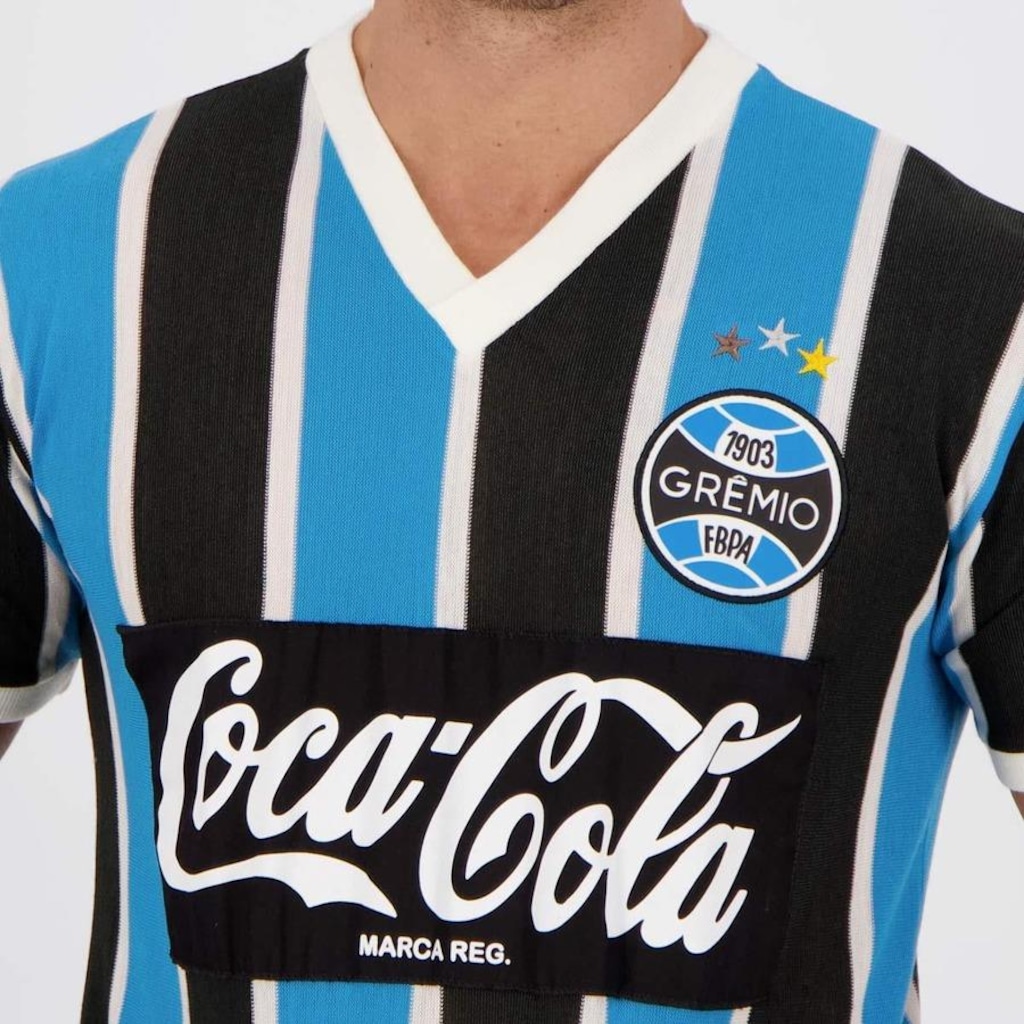 Imagem 4 do produto Camisa do Grêmio Retrô 1989 N° 8 Futfanatics - - Masculina