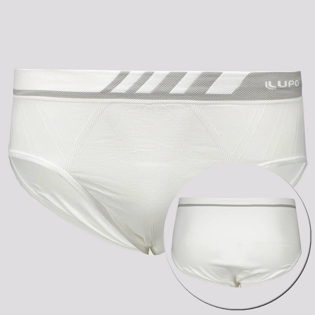 Imagem 5 do produto Cueca Slip Lupo Microfibra - Adulto - 4 unidades
