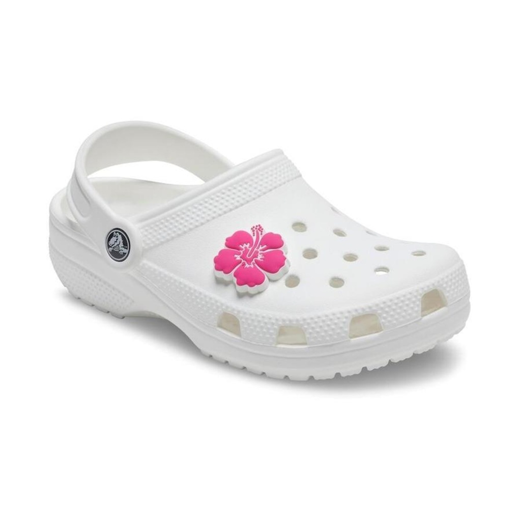 Imagem 2 do produto Jibbitz Sandália Crocs Pink Hibiscus
