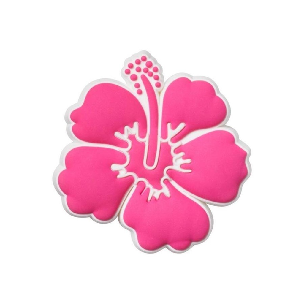 Imagem 1 do produto Jibbitz Sandália Crocs Pink Hibiscus