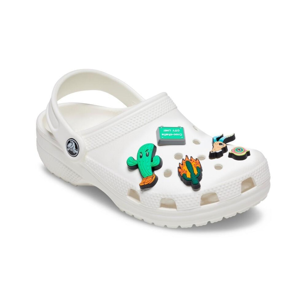 Imagem 2 do produto Kit de Acessórios para Sandália Crocs Jibbitz Summer Fest - 5 Unds