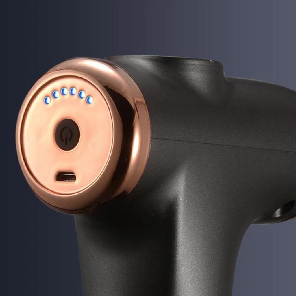 Imagem 2 do produto Mini Massageador DK Facial Relaxamento Muscular - 6 Níveis de Vibração