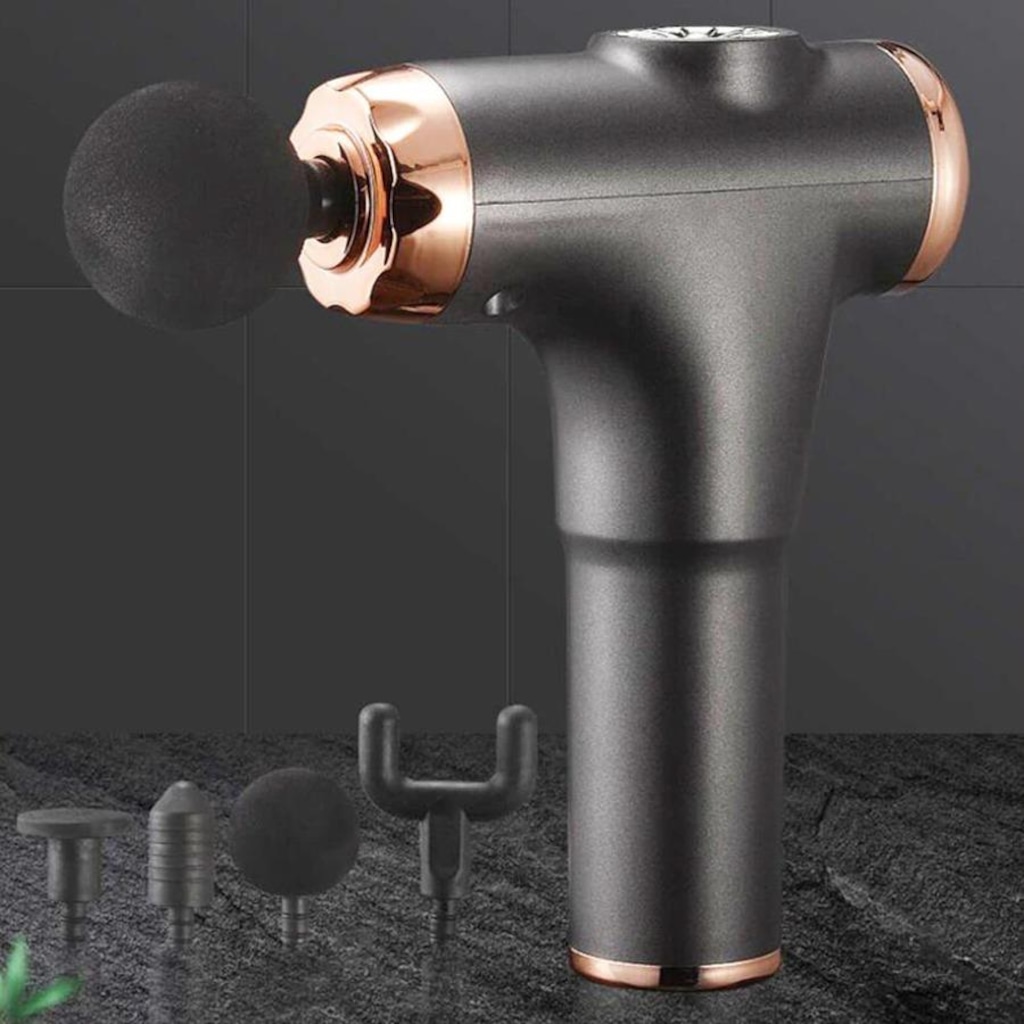 Imagem 3 do produto Mini Massageador DK Facial Relaxamento Muscular - 6 Níveis de Vibração