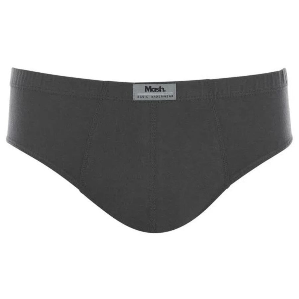 Imagem 2 do produto Cueca Slip Mash Algodão Lisa - Adulto