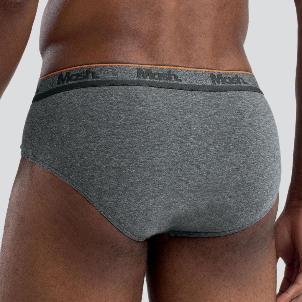 Imagem 2 do produto Cueca Slip Mash Cotton Algodão Elástico - Adulto