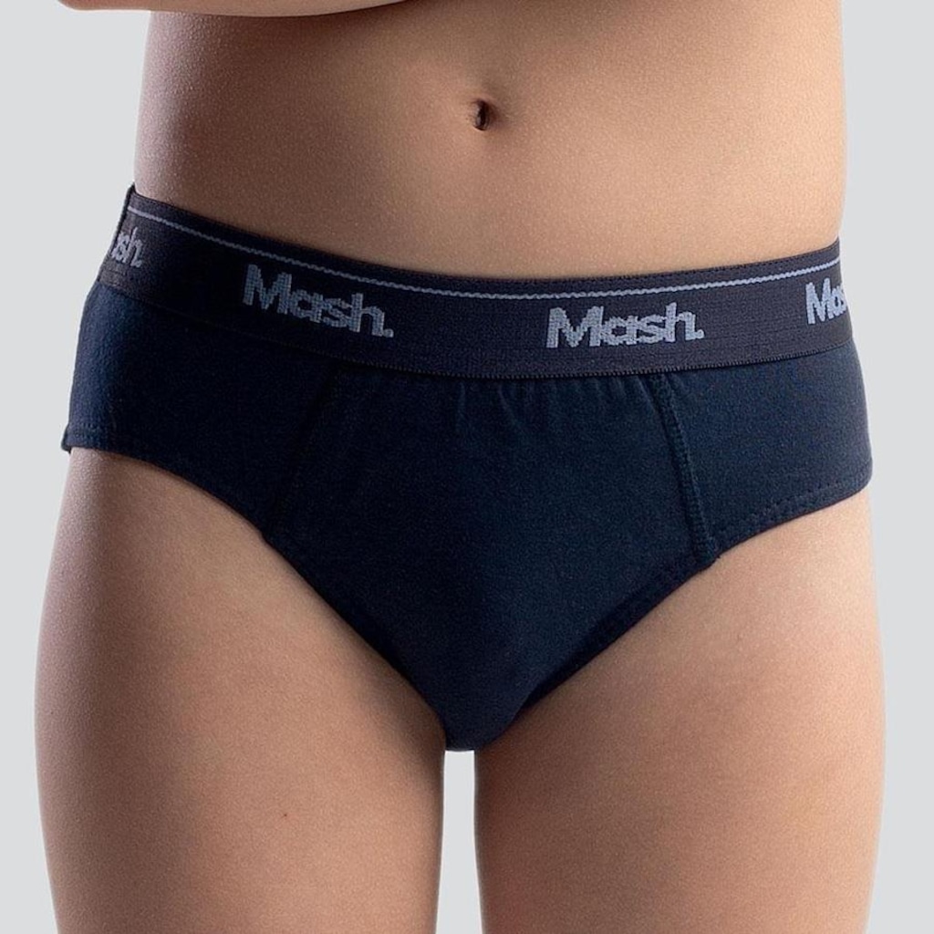 Imagem 3 do produto Kit de Cuecas Slip Mash Algodão - 2 Unidades - Infantil