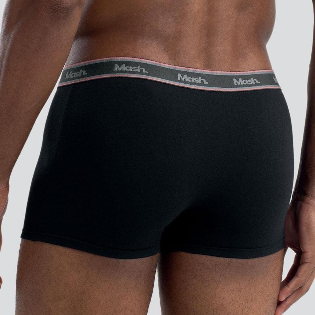 Imagem 2 do produto Kit de Cuecas Boxer Mash Algodão Elástico - 3 Unidades - Masculina