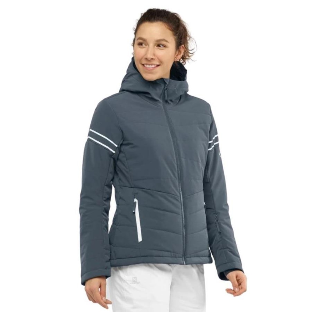 Imagem 2 do produto Jaqueta com Capuz Salomon Edge - Feminina