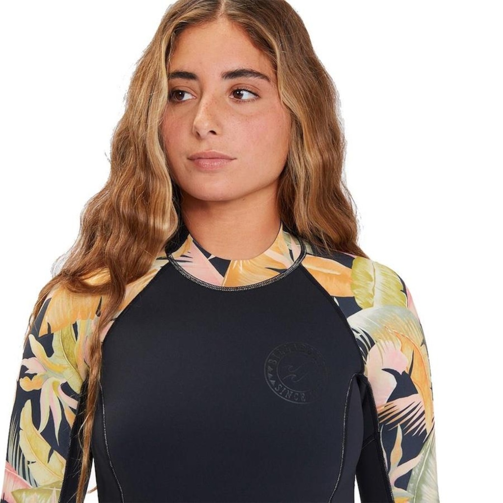 Imagem 3 do produto Short John Billabong Spring Fever Jungle Night - Feminino
