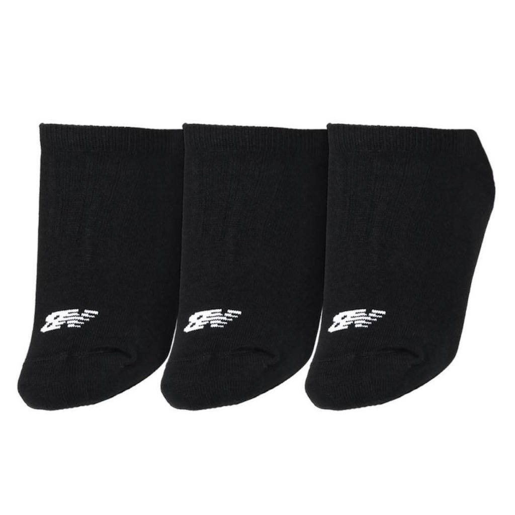 Imagem 3 do produto Kit Meias New Balance Lifestyle Basic com 3 Pares - 35 a 38 - Adulto