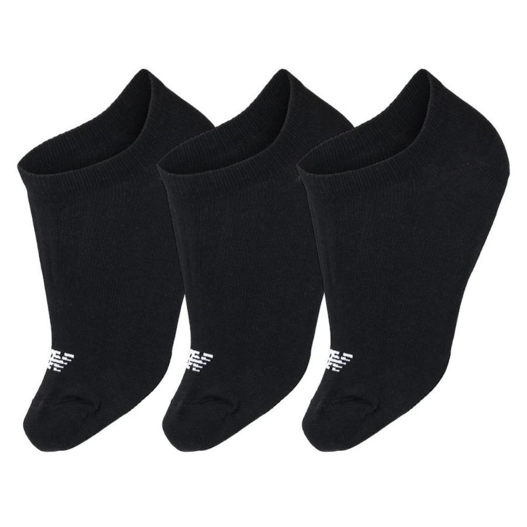 Imagem 1 do produto Kit Meias New Balance Lifestyle Basic com 3 Pares - 35 a 38 - Adulto