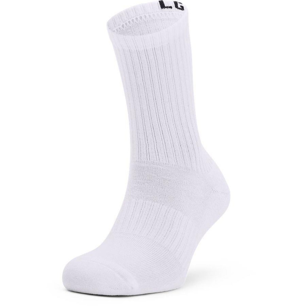 Imagem 2 do produto Kit Meias Under Armour Core Cotton Cano Alto - 3 Pares - Unissex