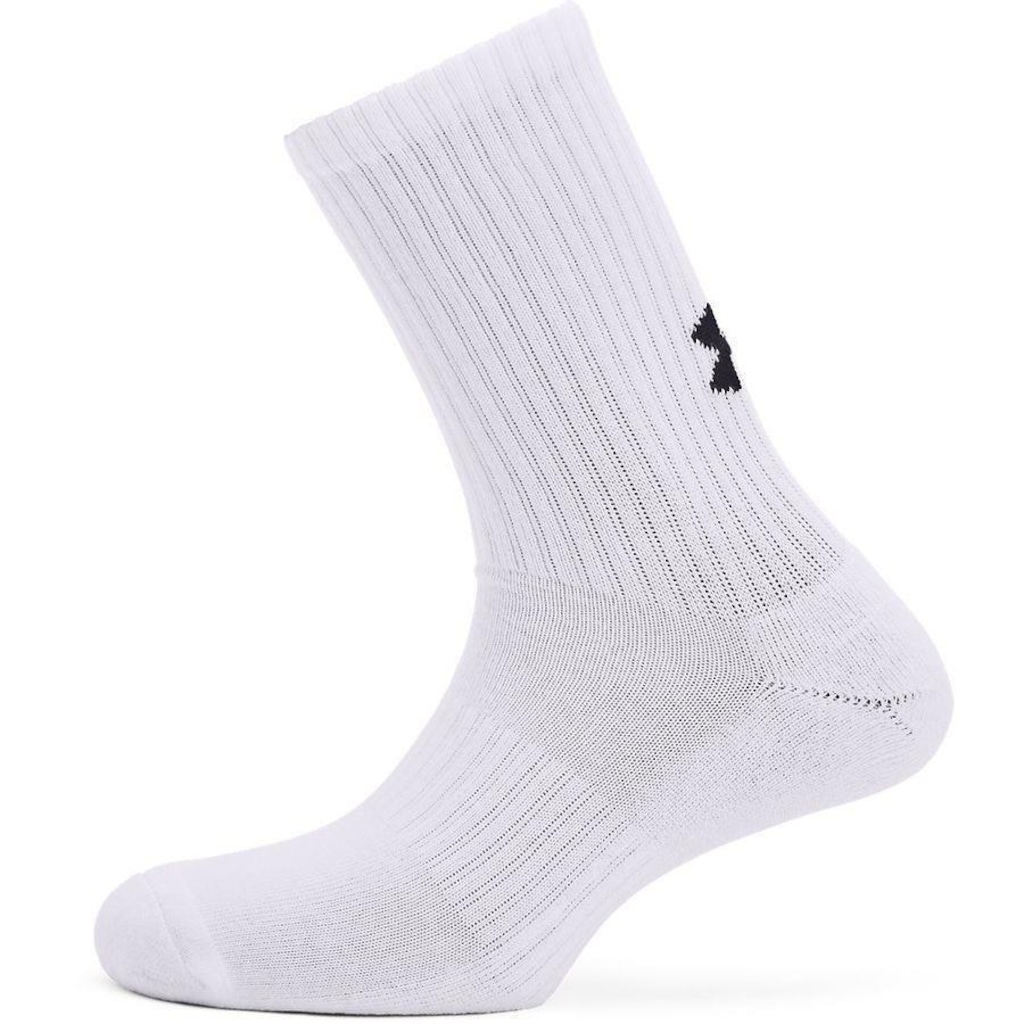 Imagem 3 do produto Kit Meias Under Armour Core Cotton Cano Alto - 3 Pares - Unissex